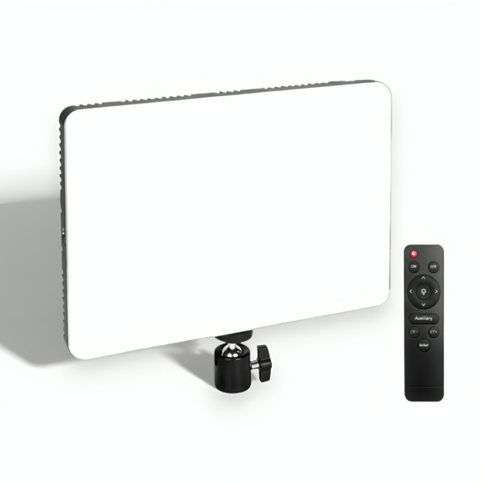 Digitek (DPL 011) Ultra Slim 40W Bi-Color LED Panel Light, 2700K-6500K Adjustable, 240 LEDs, Dimmable 0-100%, AC Powered with Remote Control, Ideal for Photo & Videography