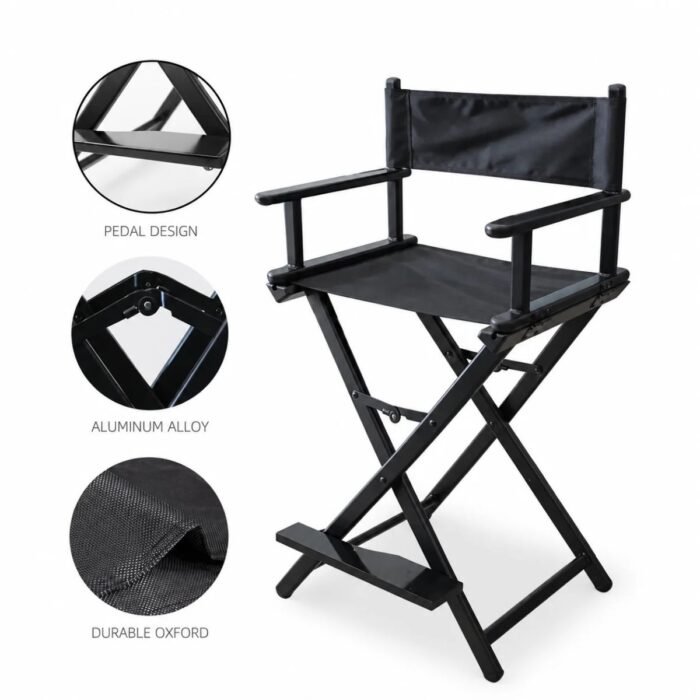 Makeup chair without headrest