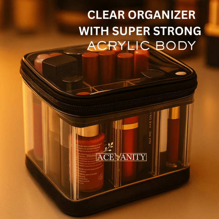 Advanity Studio Vault | Pvc+Acrylic Clear Organizer