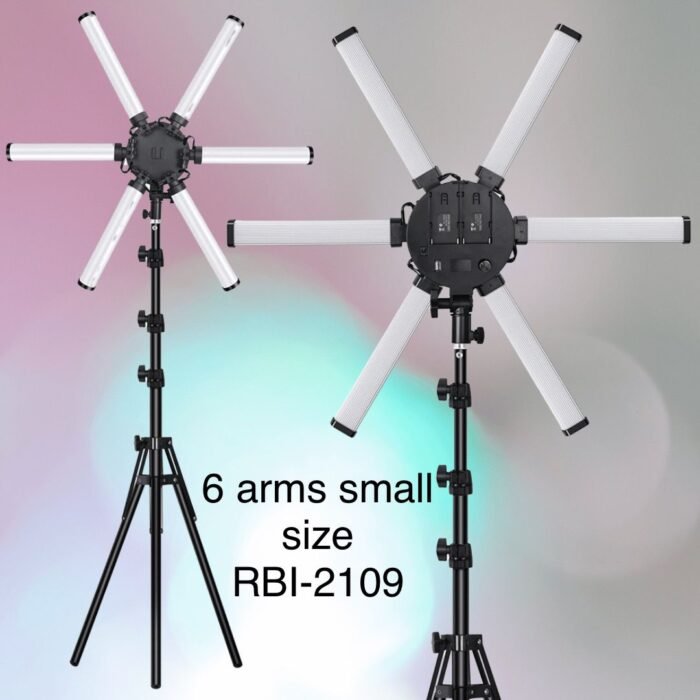 AdVanity 6(Six) Arm Ring Light with Tripod Stand 26 Inch
